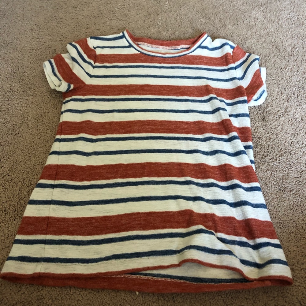 Madewell Lo fi striped shirt XS